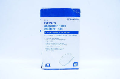 Medline NON21600 Eye Pads Latex Free 1.625 x 2.625 inch - Box of 50
